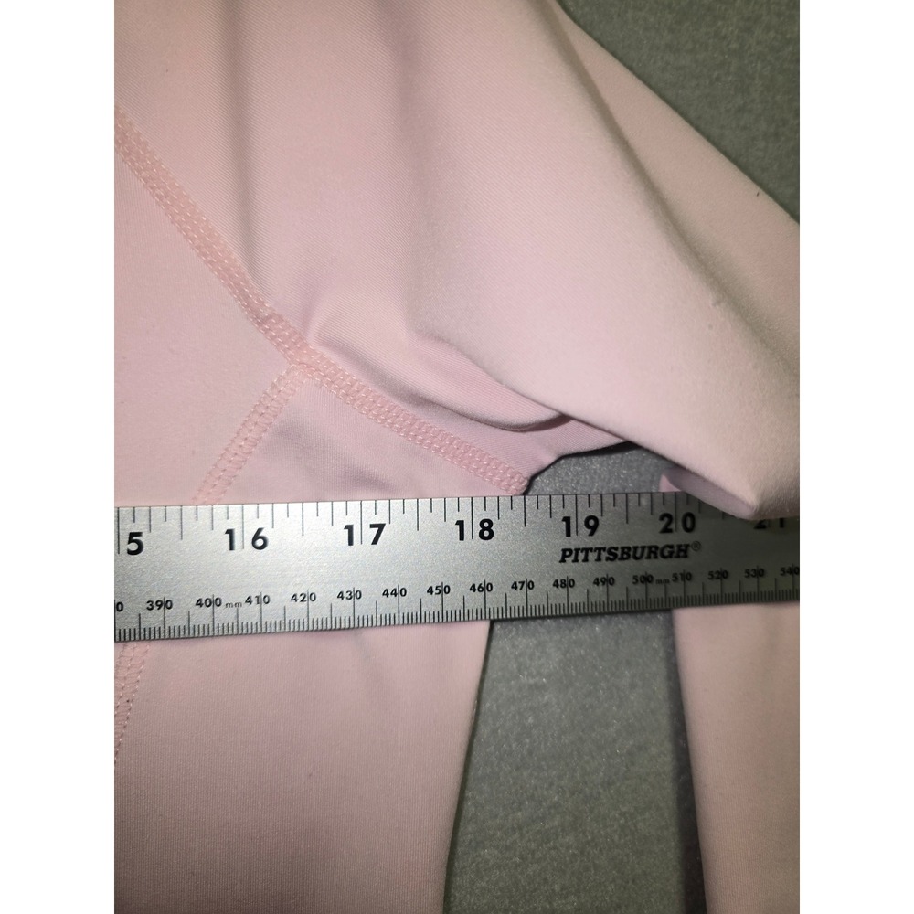 BEBE Pink Metallic Logo Hooded Full Zip Up Jacket Women's Size M - Picture 4 of 6